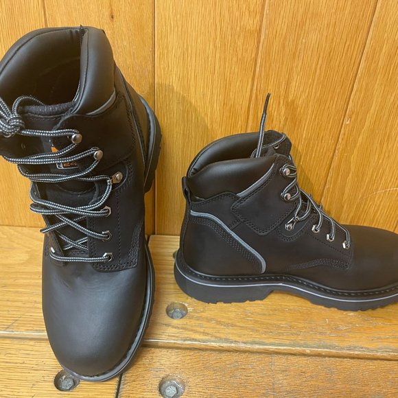 Timberland Pro Men's Industrial WATERPROOF Work Boot Black 33032 ALL SIZES - Picture 3 of 10